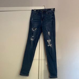 American Eagle ripped jeans